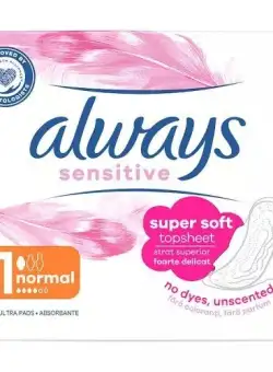 Absorbante Ultra Sensitive Normal, 10 bucati, Always