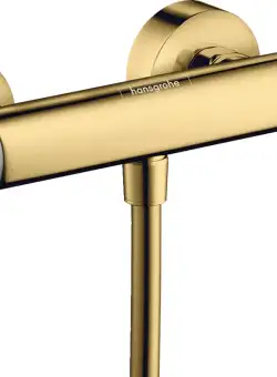 Baterie dus termostatata Hansgrohe Ecostat Comfort gold optic lustruit