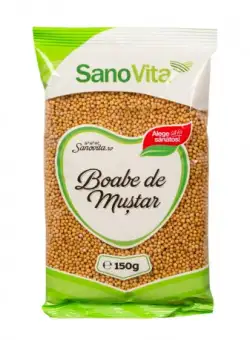 Boabe de mustar, 150g, SanoVita