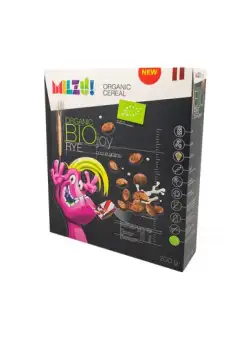 Cereale cu secara pufi cu cacao bio Joy, 200g, Milzu