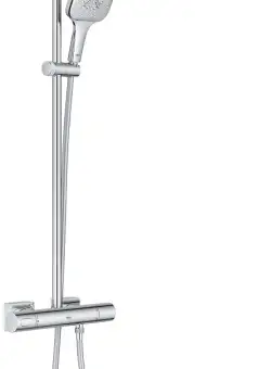 Coloana de dus Grohe Rainshower SmartActive 310 26652000 cu baterie termostatata crom