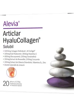 Complex Articlar HyaluCollagen, 20 plicuri, Alevia