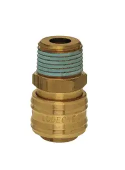 Cupla rapida cu filet exterior Ludecke ES14A, 1 4 , O6 mm