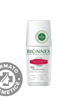 Deodorant roll-on 2in1 cu efect de albire Perfederm, 75ml, Bionnex