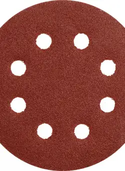 Disc abraziv cu velcro YATO 8 gauri 115mm set 5 buc