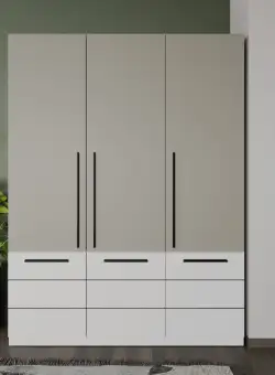 Dulap Casmir / Alb 1.51m Soares