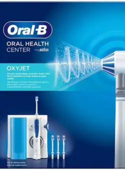 Irigator bucal cu 5 trepte de viteza Oxyjet MD20 Alb, 1 bucata, Oral-B