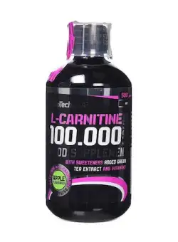 L-Carnitine 100.000 cu aroma de cirese, 500ml, BioTechUSA