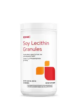Lecitina din soia granule, 454g, GNC