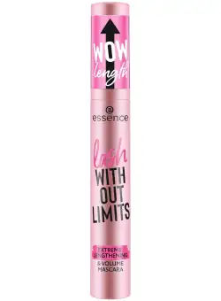 Mascara Lash Without Limits Extreme Lengthening & Volume 01 - Ultra Black, 13ml, Essence