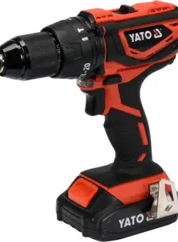 Masina de gaurit insurubat cu percutie YATO, 18V, 1 X 2Ah, Li-Ion, 40Nm