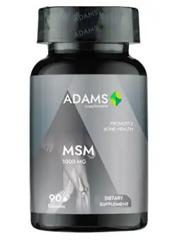 MSM 1000mg, 90 capsule, Adams Vision