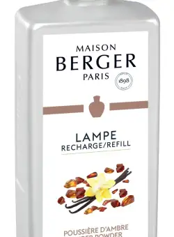 Parfum pentru lampa catalitica Maison Berger Poussiere D\'Ambre 500ml