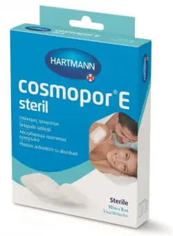 Plasturi sterili autoadezivi Cosmopor E 10x8cm, 5 bucati, Hartmann