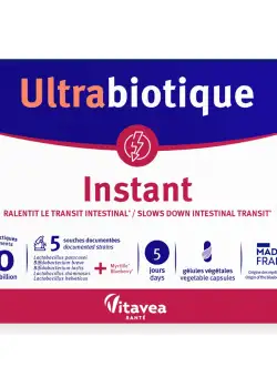 Probiotic pentru diareea acuta Instant, 10 capsule, Ultrabiotique