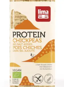 Rondele proteice din naut expandat Bio, 100g, Lima