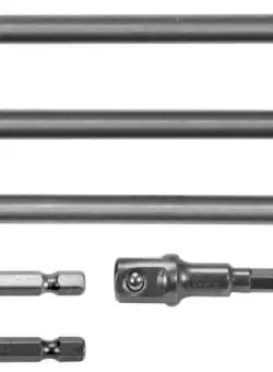 Set adaptoare YATO pentru chei tubulare, 1 4 - 3 8 - 1 2 inch, 6buc