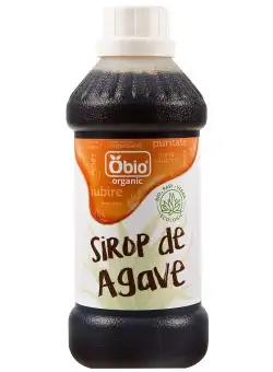 Sirop de agave brun (dark) bio, 250ml Obio