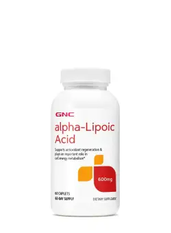 Acid Alfa Lipoic 600mg, 60 tablete, GNC