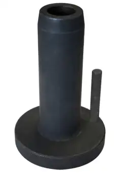 Adaptor metalic cu pin pentru dispozitiv de batut stalpi Gude 94303, O33 mm