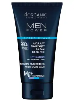 After shave hidratant Men Power, 150ml, 4Organic