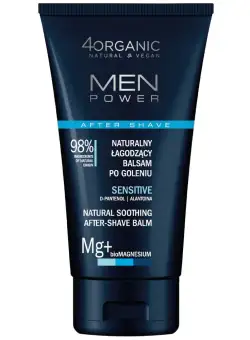 After shave pentru piele sensibila, 150ml, 4Organic