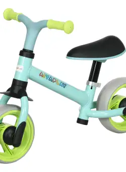 AIYAPLAY Bicicletă fără Pedale pentru Copii. Bicicletă pentru Copii cu Șa Reglabilă și Roți EVA, 66.5x34x47 cm, Multicolor | Aosom Romania