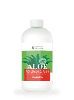 Aloe Vera gel, 500ml, Laboratoarele Remedia