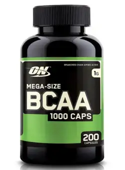 Aminoacizi BCAA 1000, 200 capsule, Optimum Nutrition