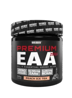 Aminoacizi esentiali pulbere cu aroma de Peach Ice Tea Premium EAA, 325g, Weider