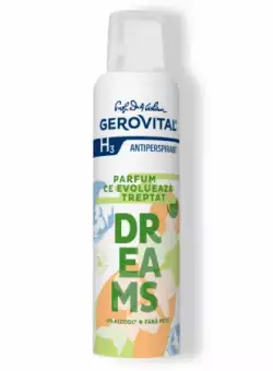 Antiperspirant H3 Dreams, 150ml, Gerovital