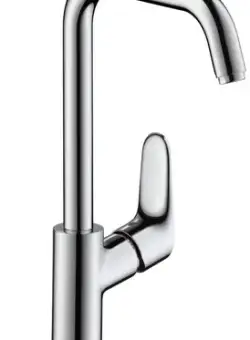 Baterie lavoar Hansgrohe Focus 240 ventil pop-up crom