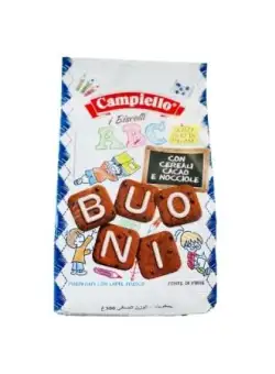 Biscuiti cu cacao ABC, 300g, Campiello