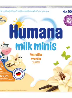 Budinca cu vanilie +10 luni, 4x100g, Humana
