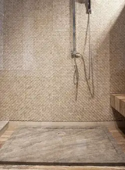 Cadita dus travertin silver ULTRA PLAT, 120 x 80 x 3 cm