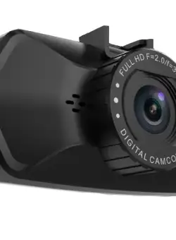 Camera Video Auto Techstar® RLDV 204, Obiectiv 120°, Superangular, FullHD, 1080p, Ecran 2 inch, Parking Mode si Detectia Miscarii