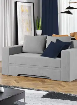 Canapea Ema Gri Deschis