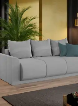 Canapea Nova Gri Deschis