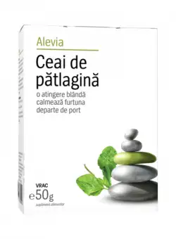 Ceai de patlagina, 50g, Alevia