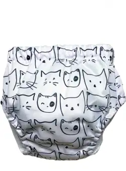 Chilotei pentru tranzitia la olita pentru +13kg cu model pisica, 1 bucata, Coccorito