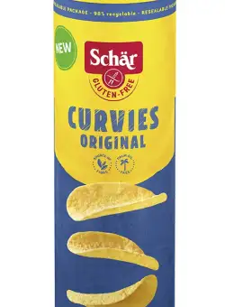 Chipsuri fara gluten Curvies, 170g, Schar