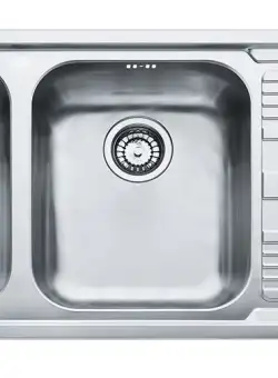 Chiuveta bucatarie Franke Logica Line LLX 621 cu 2 cuve picurator dreapta 1160x500mm inox lucios