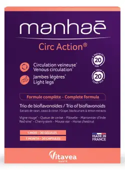 Circ Action, 30 capsule, Manhae