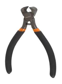 Cleste de taiat frontal, maner cauciucat 115 mm