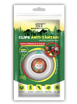 Clips reglabil Anti-Tantari pentru copii si adulti, 1 bucata, Smart Touch