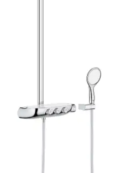 Coloana de dus Grohe Rainshower SmartControl 360 Duo cu baterie termostatata