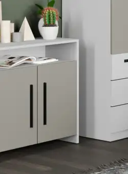 Comoda Dormitor Casmir / Alb Soares