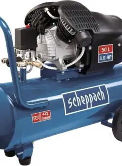 Compresor cu doi cilindri HC53DC Scheppach 5906102901, 2200 W, 50L, 10 bari