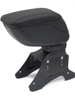 Cotiera universala auto cu compartiment de depozitare - negru