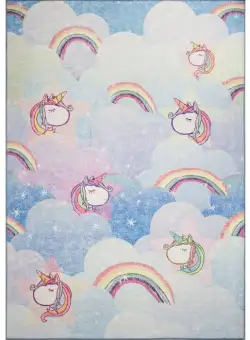 Covor Dokuma Unicorn 108, multicolor, 140x190 cm